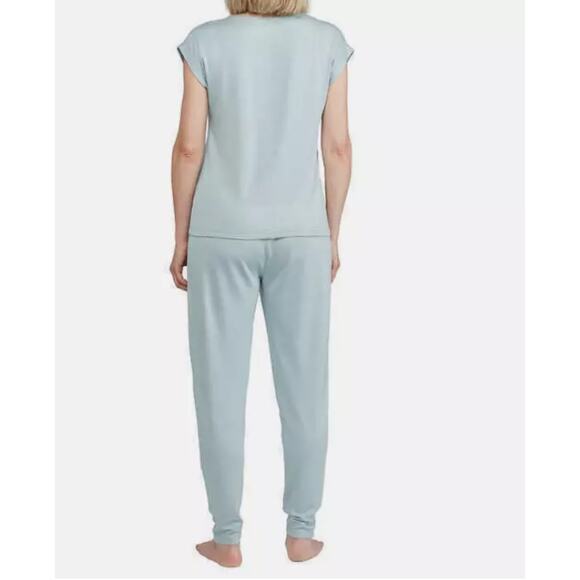 Badgley Mischka 2X Ladies' 2 Piece Lounge Set Green New‎ - Picture 2 of 8